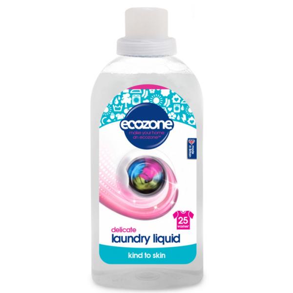 Detergent fara Miros pentru Hainele Bebelusilor si Rufe Delicate Ecozone, 750 ml