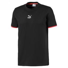 Tricou barbati puma tfs tee 59646501, xs, negru