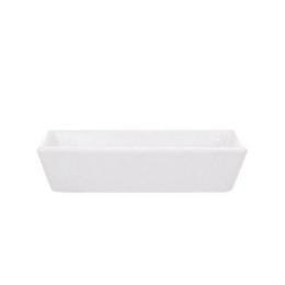 Platou dreptunghiular adanc din portelan 10x4cm colectia merid