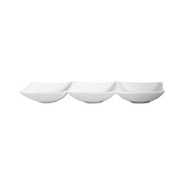 Platou 3 compartimente din portelan 25x8cm colectia hong kong