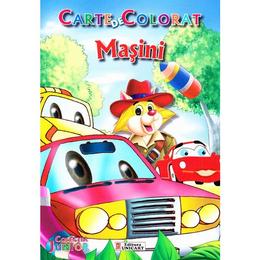 Masini - Carte de colorat , editura Unicart