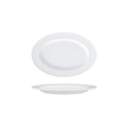 Platou oval din portelan 21x14cm colectia delta