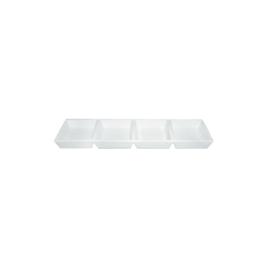 Platou compartimentat 32x8cm gr 04 bl