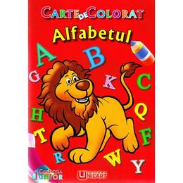 Alfabetul - Carte de colorat, editura Unicart