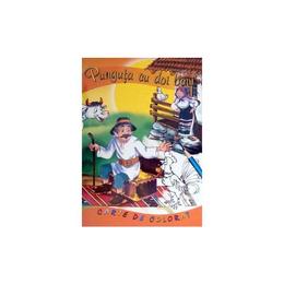 Punguta cu doi bani - carte de colorat, editura unicart