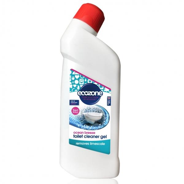 Solutie 3 in 1 pentru Curatat Toaleta - Ocean Breeze - Ecozone, 750 ml