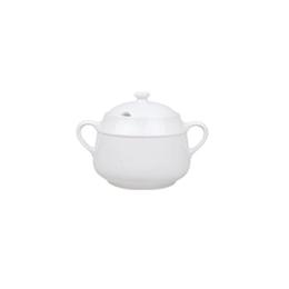 Supiera cu capac din portelan 3200cc colectia delta