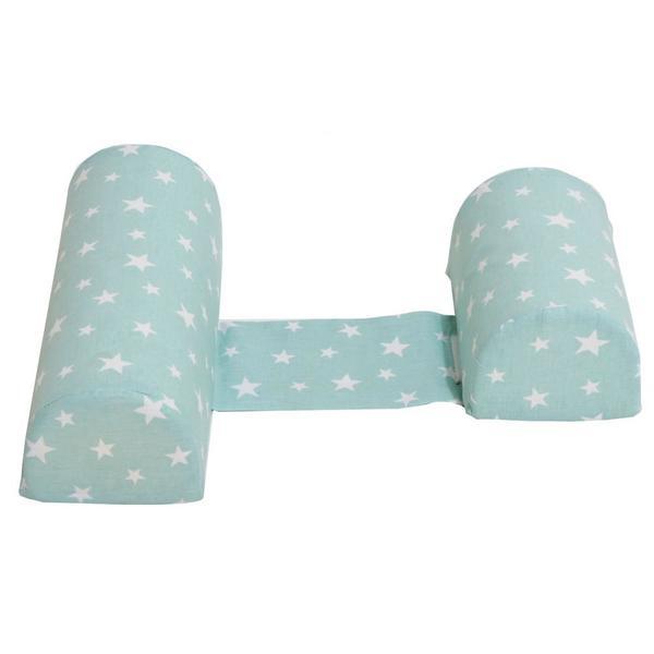Perna anti-rasucire si pozitionare bebelusi turquoise stars dark