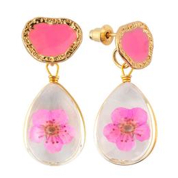 Cercei rosa lucy style 2000