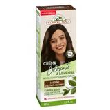 Vopsea Henna Crema Semipermanenta - Corpore Sano Henna Hair Colouring Cream, nuanta Castaniu, 80 ml