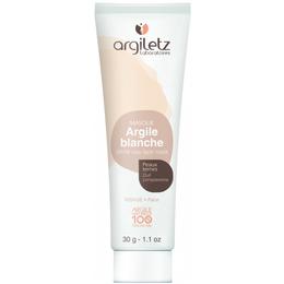Mini masca naturala din argila alba pentru ten imbatranit sau matur argiletz, 30 g