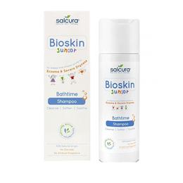Sampon pentru scalpul uscat cu eczeme al copiilor si bebelusilor bioskin salcura, 200ml