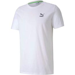 Tricou barbati puma graphic tee 59716752, l, alb