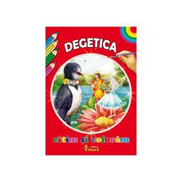 Citim si coloram - degetica, editura eduard