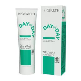Gel de curatare pentru ten gras si impur day by day bioearth, 50 ml