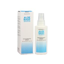 Deodorant spray pentru piele sensibila aloebase bioearth, 100 ml