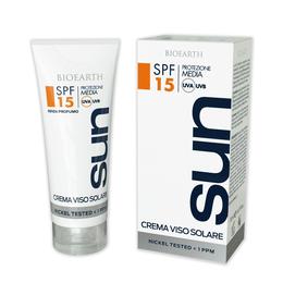 Crema protectie solara pentru ten spf 15 bioearth, 50 ml