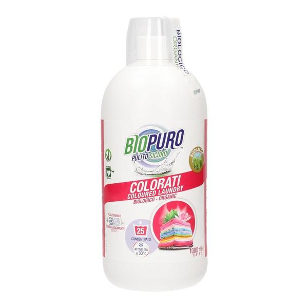 Detergent Ecologic pentru Rufe Colorate BioPuro, 1L