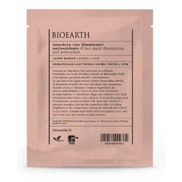 Masca pentru Ten Iluminatoare si Antioxidanta cu Alge -Tip Servetel - Bioearth, 1 buc