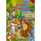 Ursul pacalit de vulpe - Carte de colorat, editura Eurobookids