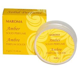 Parfum solid cu ambra maroma, 8g