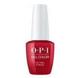Lac de Unghii Semipermanent - OPI Gel Color The Thrill of Brazil, 7,5 ml