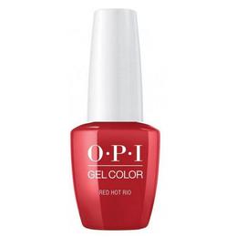 Lac de unghii semipermanent - opi gel colour red hot rio, 7,5 ml