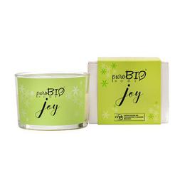 Lumanare parfumata bio joy 10 purobio home, 120ml