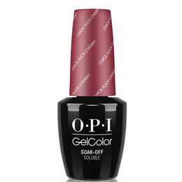 Lac de unghii semipermanent - opi gel colour chick flick cherry, 15 ml