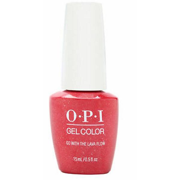 Lac de Unghii Semipermanent - OPI Gel Colour Go With the Lava Flow, 7,5 ml