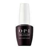 Lac de Unghii Semipermanent - OPI Gel Color Black Cherry Chutney , 15 ml