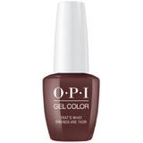 Lac de Unghii Semipermanent - OPI Gel Color Iceland That's Friends Are Thor , 15 ml