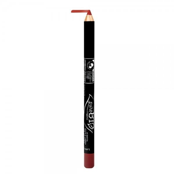 Creion pentru Buze si Ochi Red 09 PuroBio Cosmetics esteto.ro Creion de buze