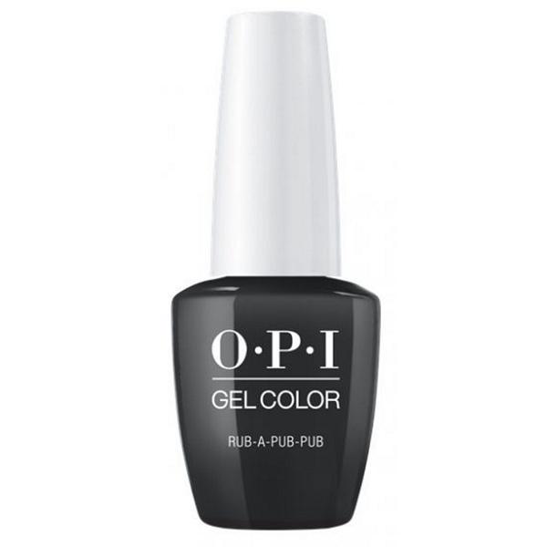 Lac de Unghii Semipermanent - OPI Gel Color Scotland Rub-a-Pub-Pub, 15 ml