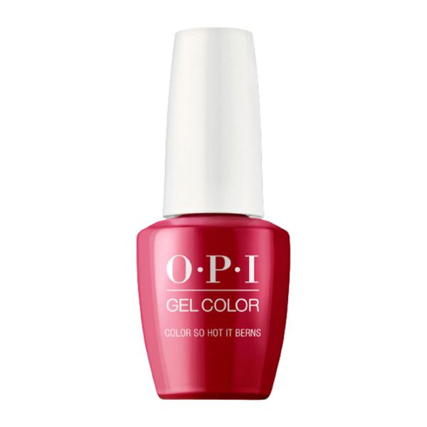 Lac de Unghii Semipermanent - OPI Gel Color Color So Hot It Berns, 15 ml