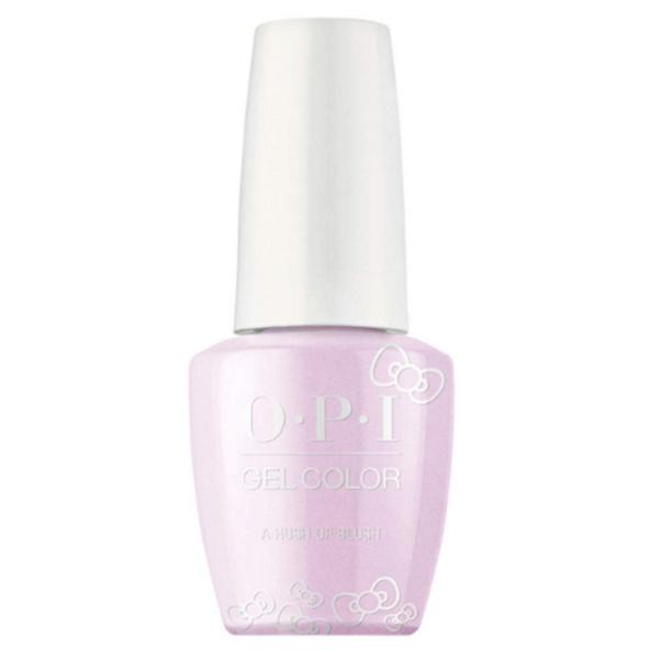 Lac de Unghii Semipermanent - OPI Gel Color HELLO KITTY A Hush Of Blush, 15 ml