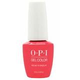 Lac de Unghii Semipermanent - OPI Gel Color Charged Up Cherry, 15 ml