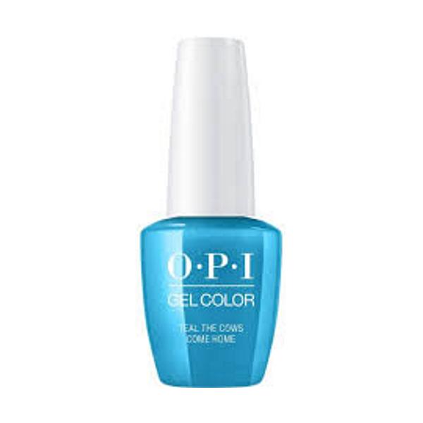 Lac de Unghii Semipermanent - OPI Gel Color Teal the Cows Come Home, 15 ml