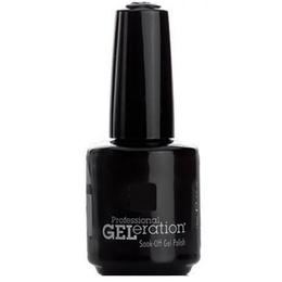 Lac de unghii semipermanent - jessica geleration soak off black lustre, 15ml