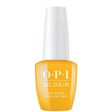 Lac de Unghii Semipermanent - OPI Gel Color LISBON Sun, Sea & Sand in My Pants, 15 ml