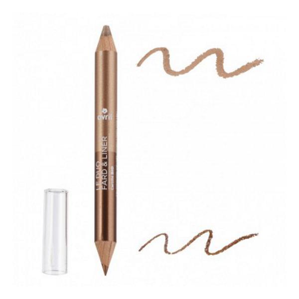Creion de Ochi Duo Bronz si Bej Auriu Avril