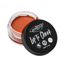 Ruj si fard de obraz lip to cheek carrot 01 purobio cosmetics, 5g