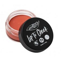 Ruj si Fard de Obraz Lip to Cheek Pink 02 PuroBio Cosmetics, 5g