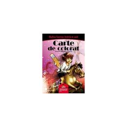 Baba iarna intra-n sat - carte de colorat, editura gramar