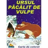 Ursul pacalit de vulpe - Carte de colorat, editura Nicol