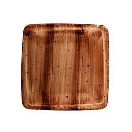 Farfurie patrata gural colectia brown 25x25cm