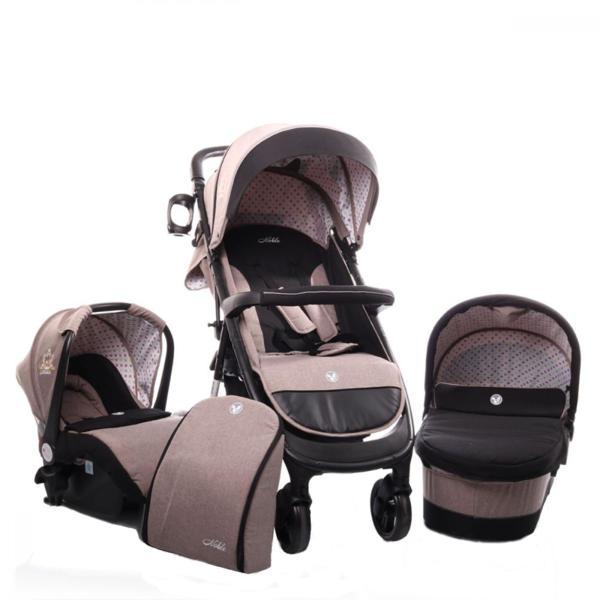 Carucior 3 in 1 cangaroo noble beige