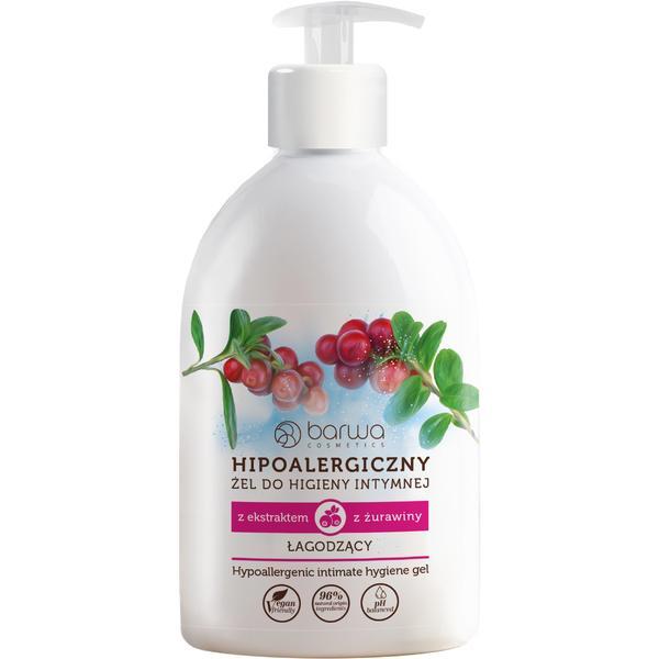 Gel hipoalergenic pentru igiena intima cu merisoare 500 ml