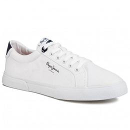 Tenisi barbati pepe jeans kenton basic man pms30604-800, 41, alb