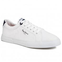 Tenisi barbati Pepe Jeans Kenton Basic Man PMS30604-800, 41, Alb